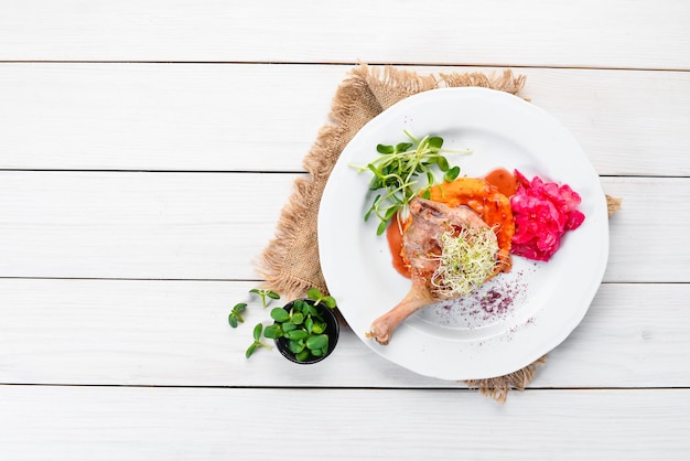 Talerz z szybkim obiadem